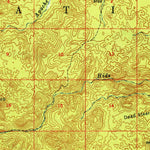 United States Geological Survey Camp Wood, AZ (1949, 62500-Scale) digital map
