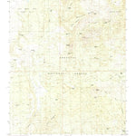 United States Geological Survey Camp Wood, AZ (1986, 24000-Scale) digital map