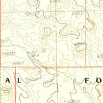 United States Geological Survey Camp Wood, AZ (1986, 24000-Scale) digital map