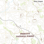 United States Geological Survey Camp Wood, AZ (2021, 24000-Scale) digital map