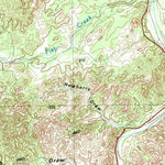 United States Geological Survey Camp Wood, TX (1985, 100000-Scale) digital map