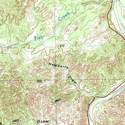 United States Geological Survey Camp Wood, TX (1985, 100000-Scale) digital map