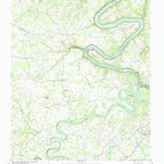 United States Geological Survey Campaign, TN (1960, 24000-Scale) digital map