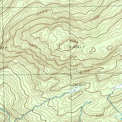 United States Geological Survey Campbell Brook, ME (1989, 24000-Scale) digital map