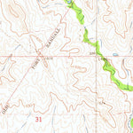 United States Geological Survey Campbell Creek, SD (1964, 24000-Scale) digital map
