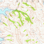 United States Geological Survey Campbell Creek, SD (1964, 24000-Scale) digital map