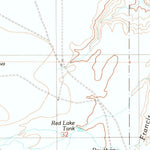 United States Geological Survey Campbell Francis Wash, AZ (1989, 24000-Scale) digital map