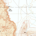 United States Geological Survey Campbell Francis Wash, AZ (1989, 24000-Scale) digital map