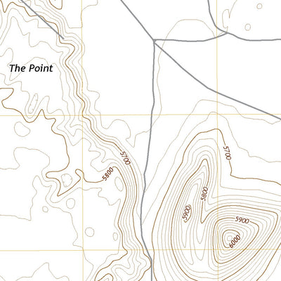 United States Geological Survey Campbell Francis Wash, AZ (2021, 24000-Scale) digital map