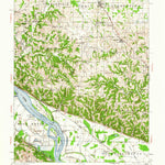 United States Geological Survey Campbell Hill, IL-MO (1916, 62500-Scale) digital map
