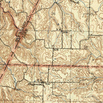 United States Geological Survey Campbell Hill, IL-MO (1918, 62500-Scale) digital map