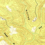 United States Geological Survey Campbell Junction, TN (1950, 24000-Scale) digital map
