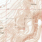 United States Geological Survey Campbell Lake, OR (1967, 24000-Scale) digital map