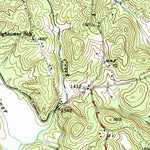 United States Geological Survey Campbell Mountain, GA (1950, 24000-Scale) digital map
