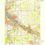 United States Geological Survey Campbell, OH-PA (1951, 24000-Scale) digital map