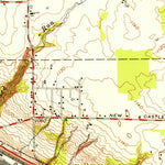 United States Geological Survey Campbell, OH-PA (1951, 24000-Scale) digital map