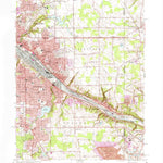 United States Geological Survey Campbell, OH-PA (1963, 24000-Scale) digital map
