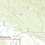 United States Geological Survey Campbell Reservoir, OR (2020, 24000-Scale) digital map