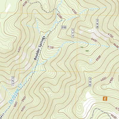 United States Geological Survey Campbell Reservoir, OR (2020, 24000-Scale) digital map