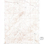 United States Geological Survey Campbell Ridge, WY (1953, 24000-Scale) digital map