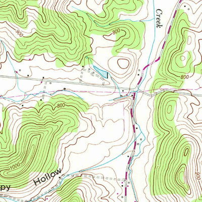 Campbells Station, TN (1949, 24000-Scale) Map by United States ...