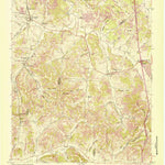United States Geological Survey Campbells Station, TN (1951, 24000-Scale) digital map