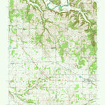 United States Geological Survey Campbellsburg, IN (1970, 24000-Scale) digital map