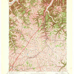 United States Geological Survey Campbellsburg, KY (1969, 24000-Scale) digital map