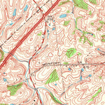 United States Geological Survey Campbellsburg, KY (1969, 24000-Scale) digital map