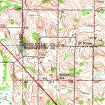 United States Geological Survey Campbellsport, WI (1955, 62500-Scale) digital map