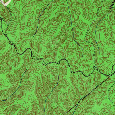United States Geological Survey Campbellsville, KY (1953, 24000-Scale) digital map
