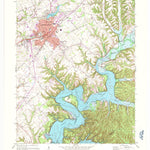United States Geological Survey Campbellsville, KY (1970, 24000-Scale) digital map