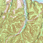 United States Geological Survey Campbellsville, KY (1970, 24000-Scale) digital map