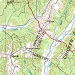 United States Geological Survey Campbellsville, KY (1986, 100000-Scale) digital map