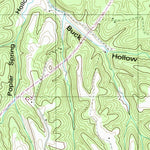 United States Geological Survey Campbellsville, TN (1951, 24000-Scale) digital map