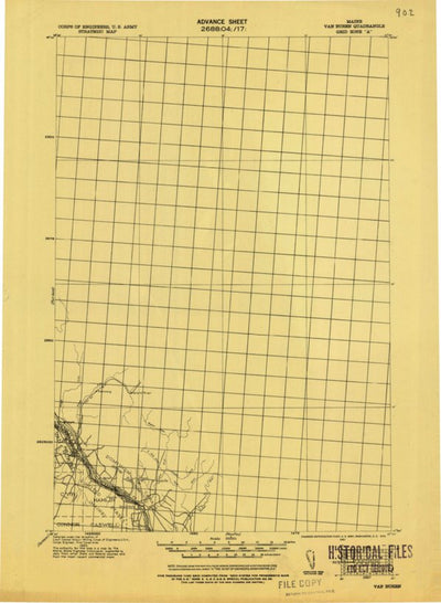 United States Geological Survey Campbellton W, ME (1921, 250000-Scale) digital map