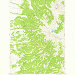 United States Geological Survey Campfire Lake, MT (1972, 24000-Scale) digital map
