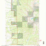 United States Geological Survey Campfire Lake, MT (2000, 24000-Scale) digital map