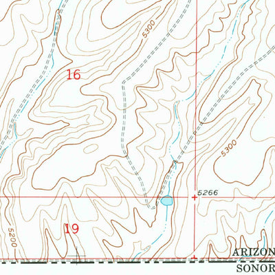 United States Geological Survey Campini Mesa, AZ (1958, 24000-Scale) digital map