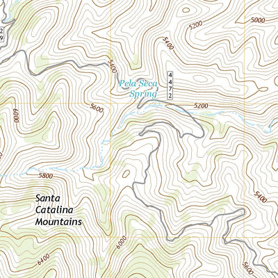United States Geological Survey Campo Bonito, AZ (2018, 24000-Scale) digital map