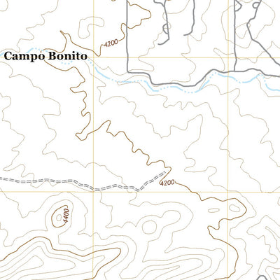 United States Geological Survey Campo Bonito, AZ (2021, 24000-Scale) digital map
