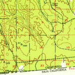 United States Geological Survey Campo, CA (1939, 62500-Scale) digital map