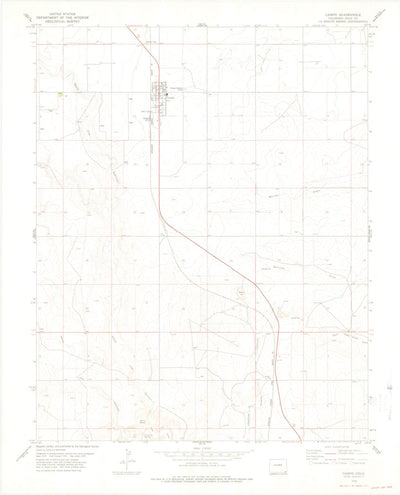 United States Geological Survey Campo, CO (1978, 24000-Scale) digital map