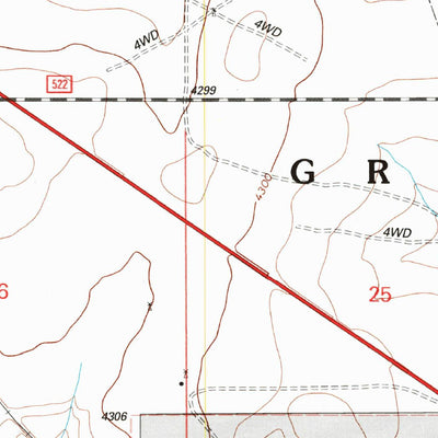 United States Geological Survey Campo, CO (1996, 24000-Scale) digital map