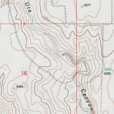 United States Geological Survey Campo, CO (1996, 24000-Scale) digital map