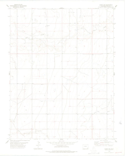 United States Geological Survey Campo NW, CO (1978, 24000-Scale) digital map