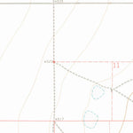 United States Geological Survey Campo NW, CO (1978, 24000-Scale) digital map