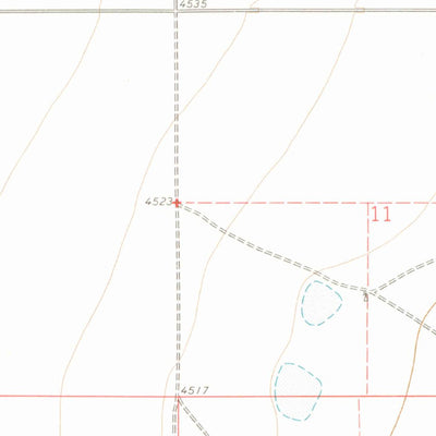 United States Geological Survey Campo NW, CO (1978, 24000-Scale) digital map