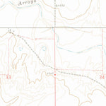 United States Geological Survey Campo NW, CO (1978, 24000-Scale) digital map
