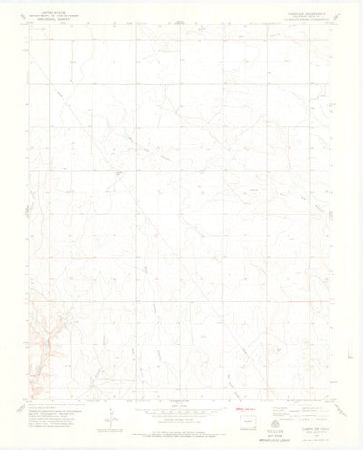 United States Geological Survey Campo SW, CO (1978, 24000-Scale) digital map
